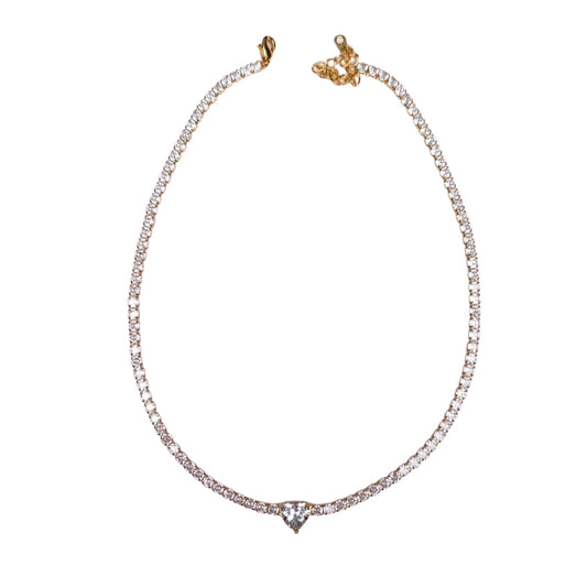 Colier Crystal Heart