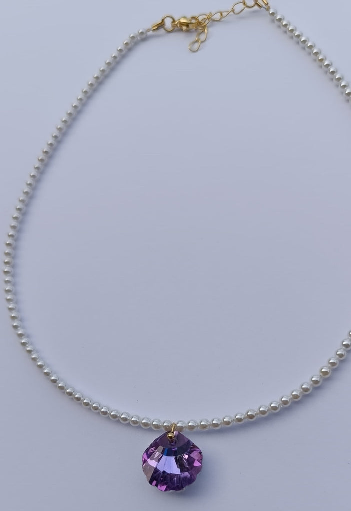 Colier Crystal Shell
