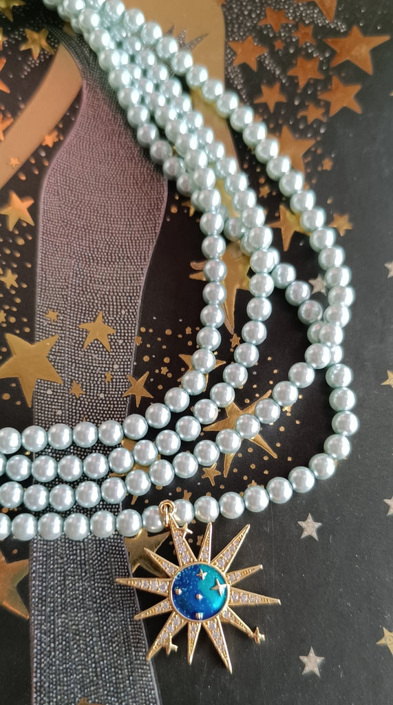 Colier Galaxy Pearls