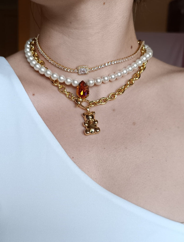 Colier Golden Teddy