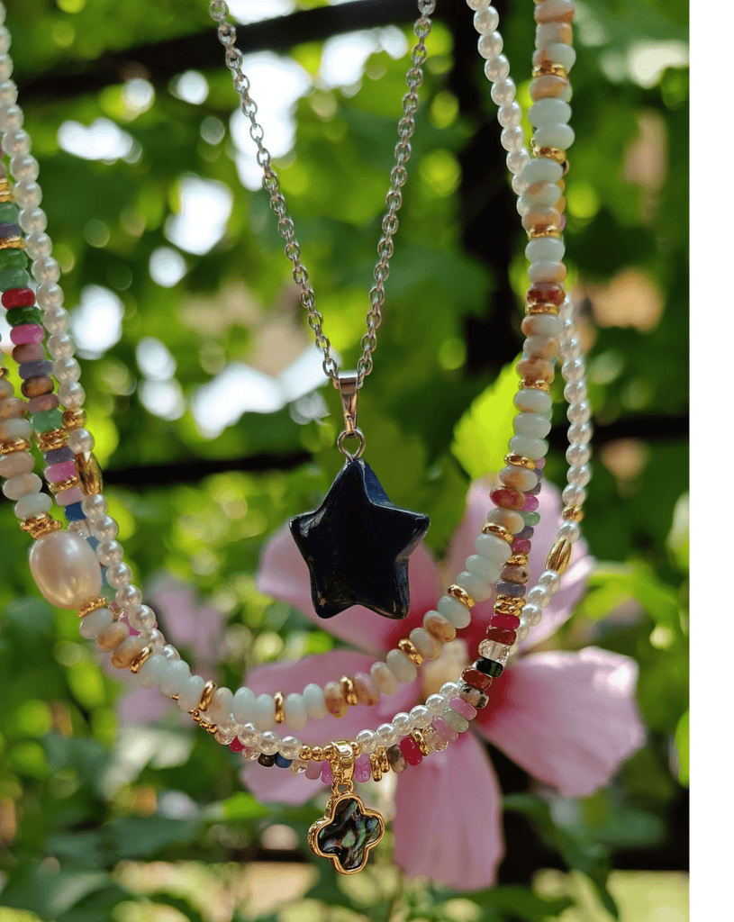Colier Lapis Star