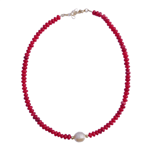 Colier Red Coral