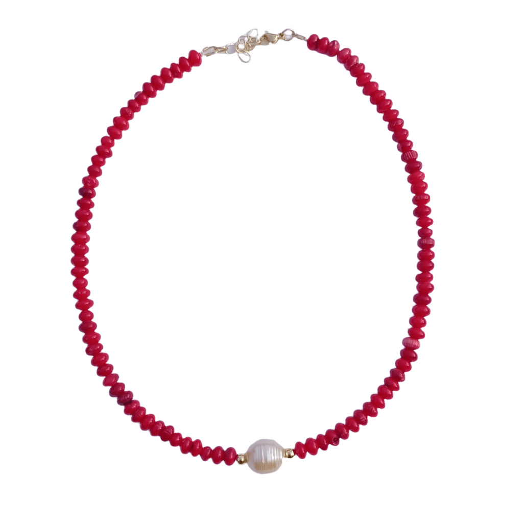 Colier Red Coral