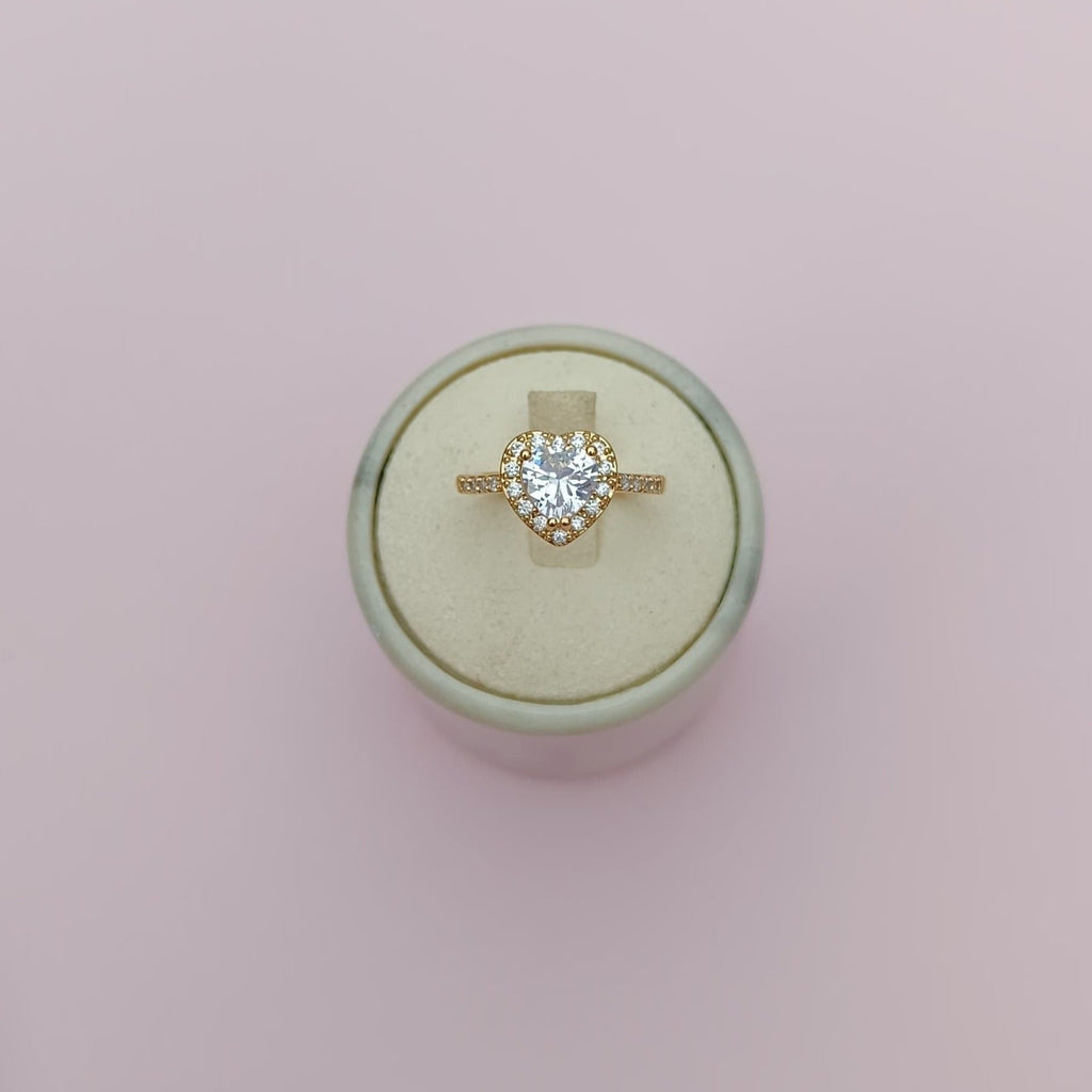 Inel Crystals Heart