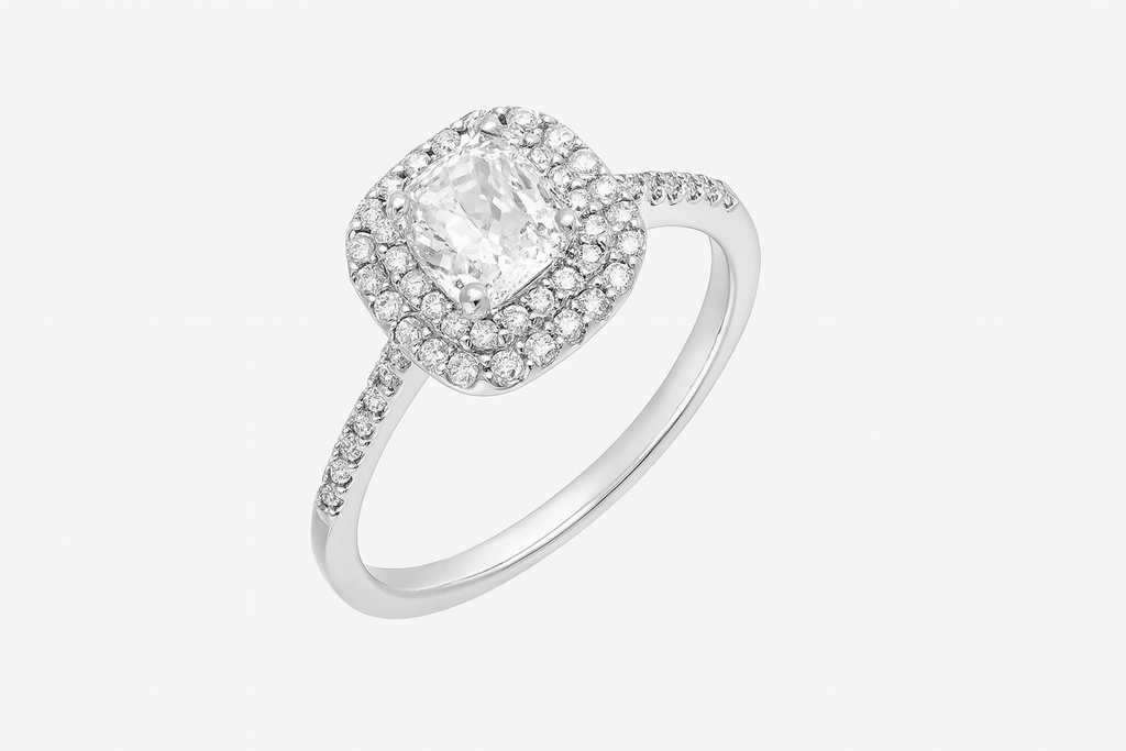 Inel Placat cu Argint cu Cristale Zirconia Daiana