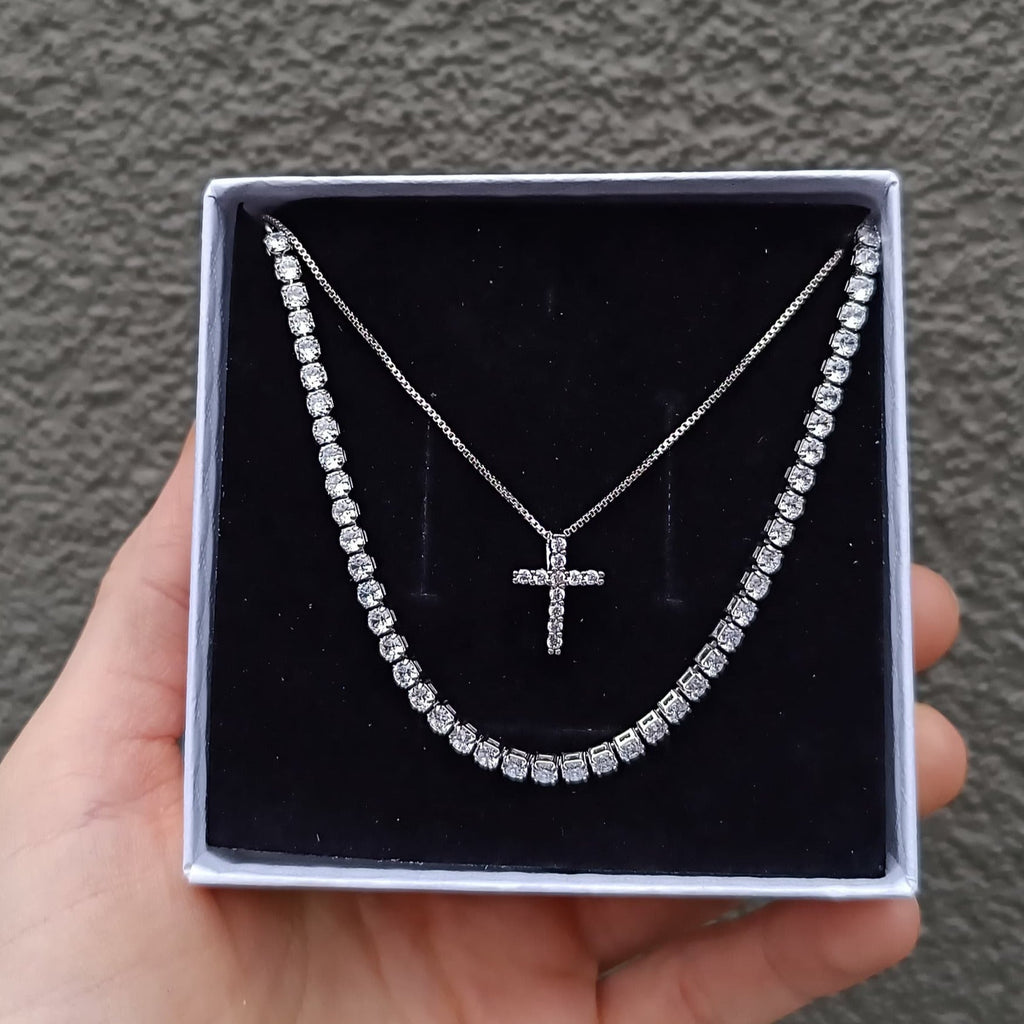 Set Cross Pendant