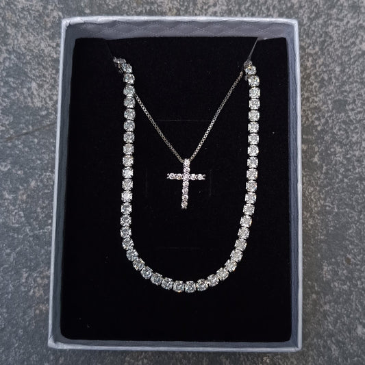 Set Cross Pendant