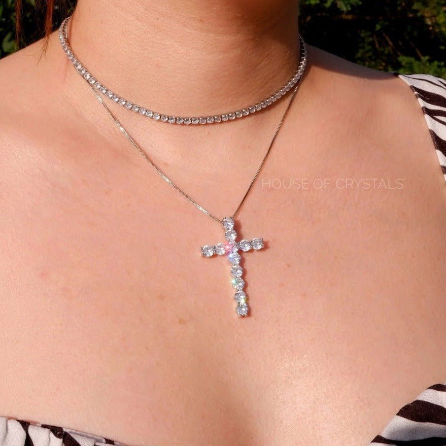 Set Tennis Zirconia Cross