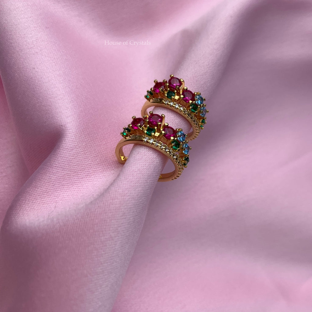 Cercei Ear Cuff Crown