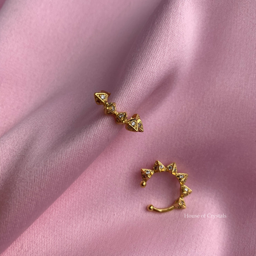 Cercei Ear Cuff Love Spikes