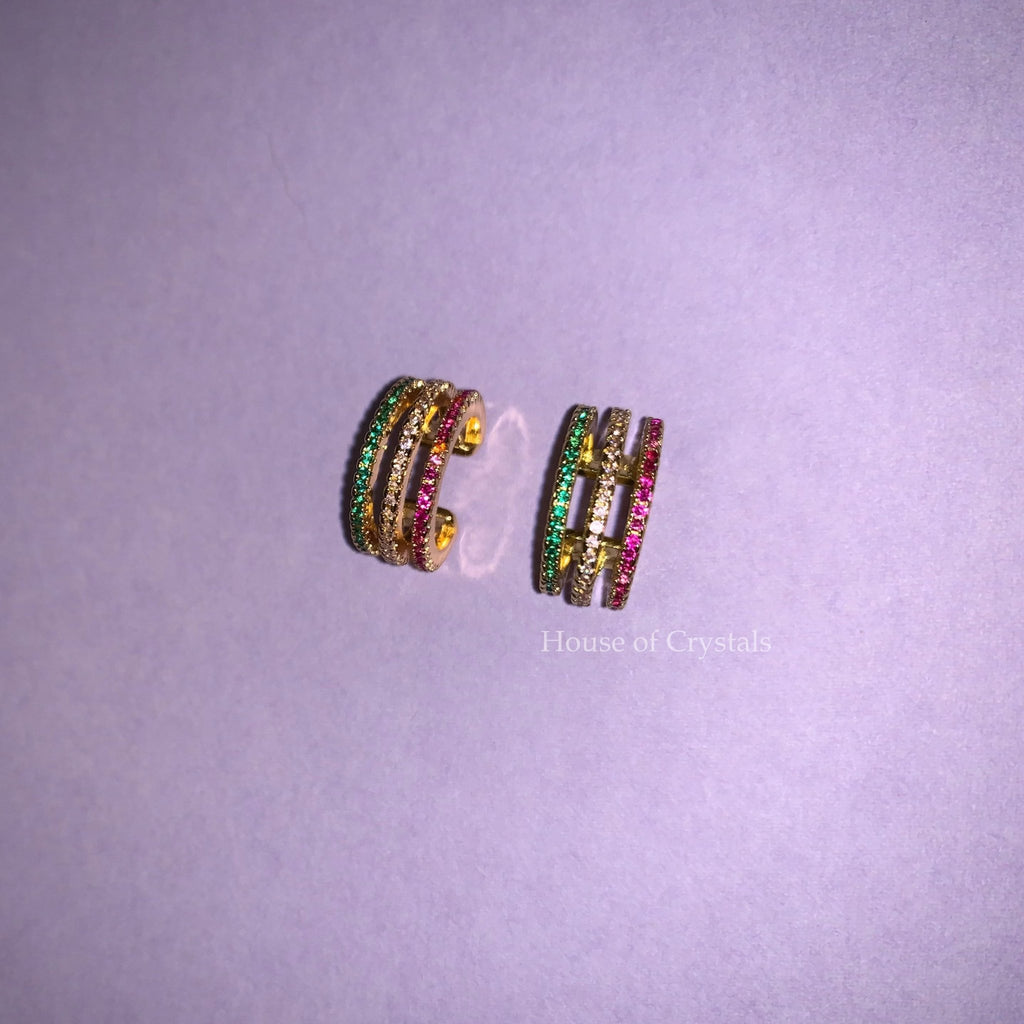 Cercei Rainbow Ear Cuff