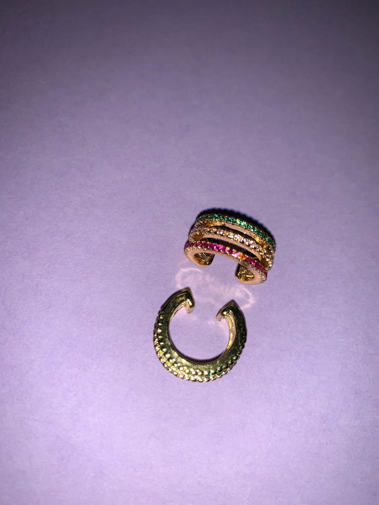 Cercei Rainbow Ear Cuff