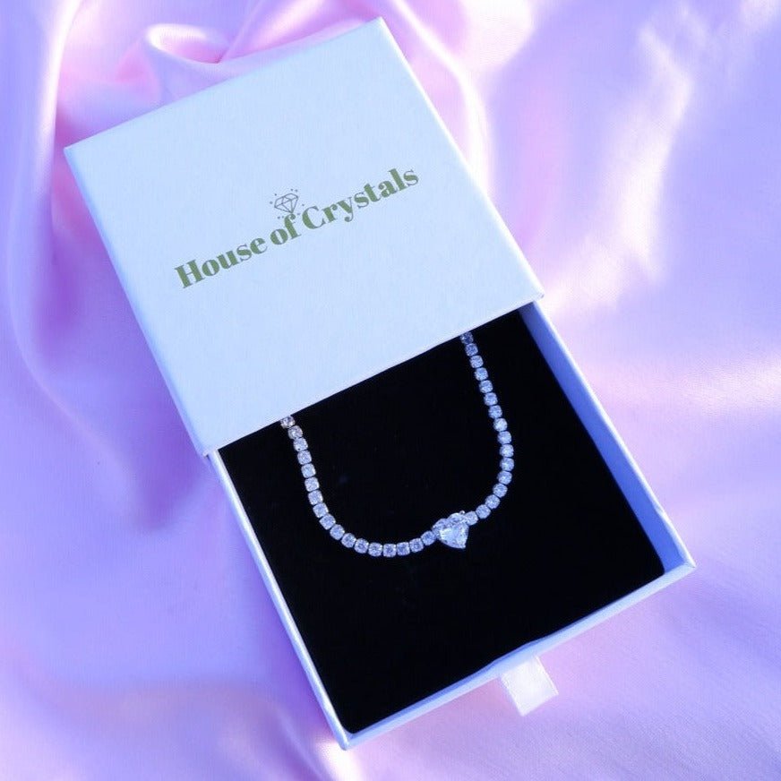 Colier Crystal Heart