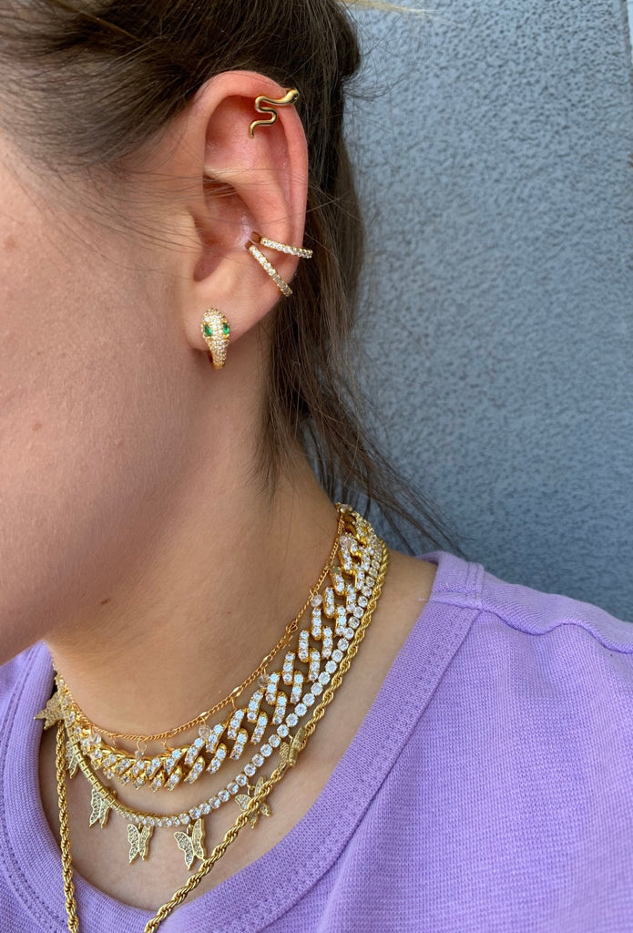 Colier Gold Cuban Chain