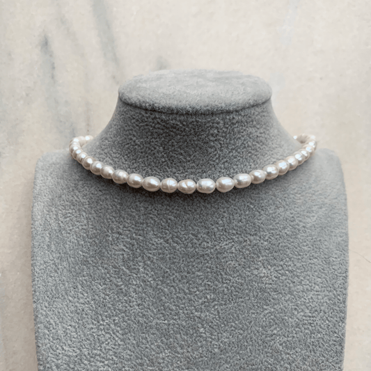 Colier tip Choker cu Perle de Cultura Hera