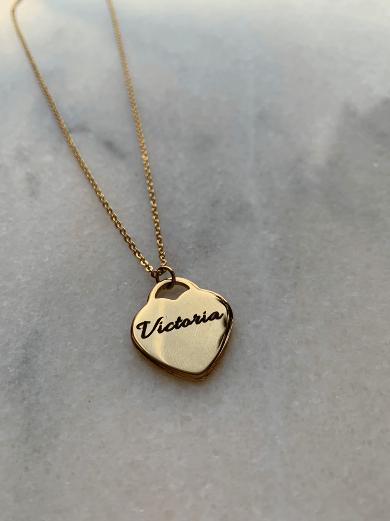 Colier Personalizat Big Heart