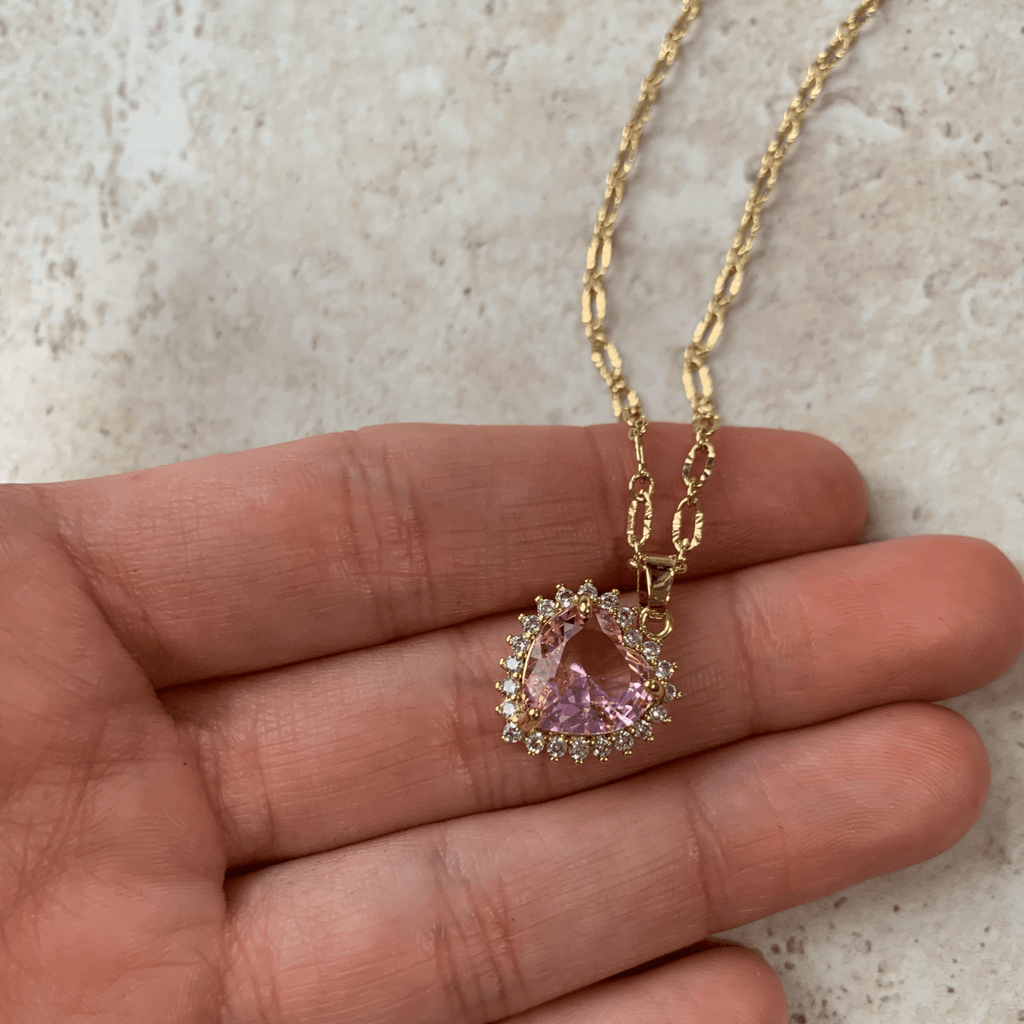 Colier Pink Love