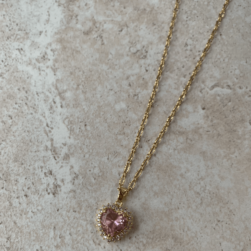 Colier Pink Love