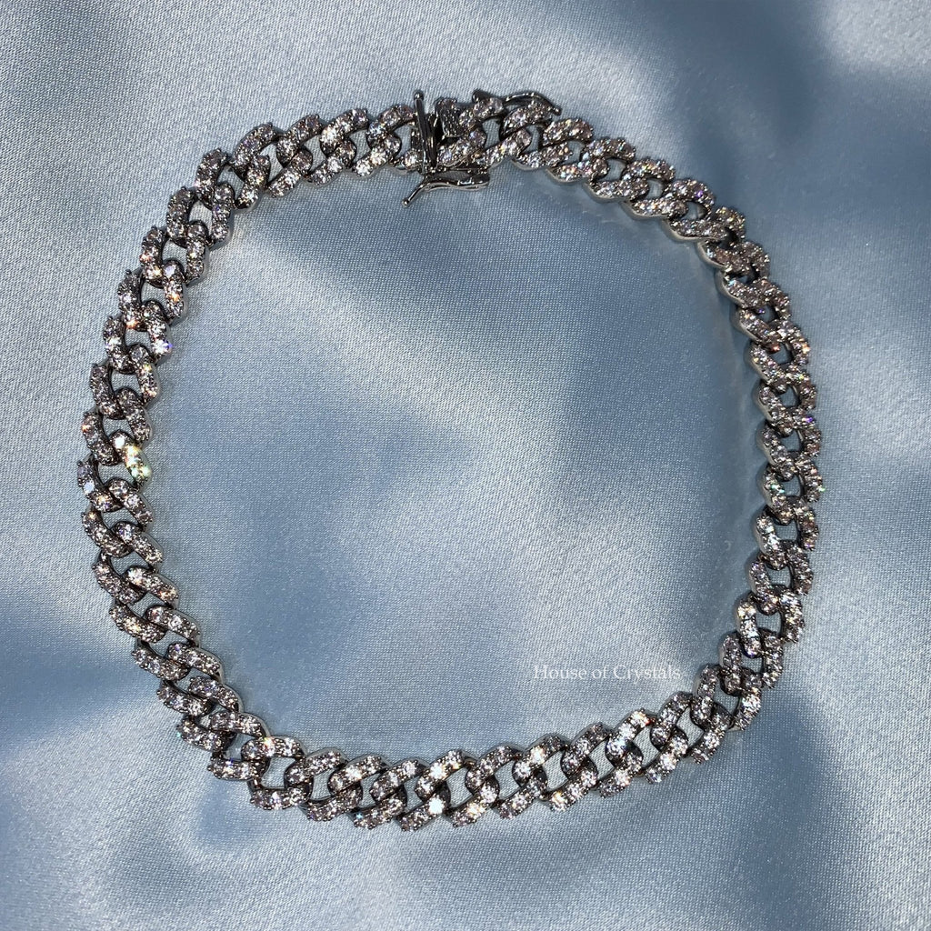 Colier Silver Cuban Chain