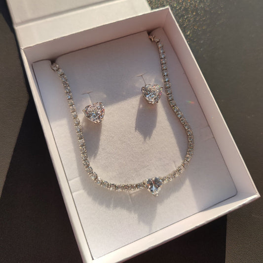 Set Crystals Heart