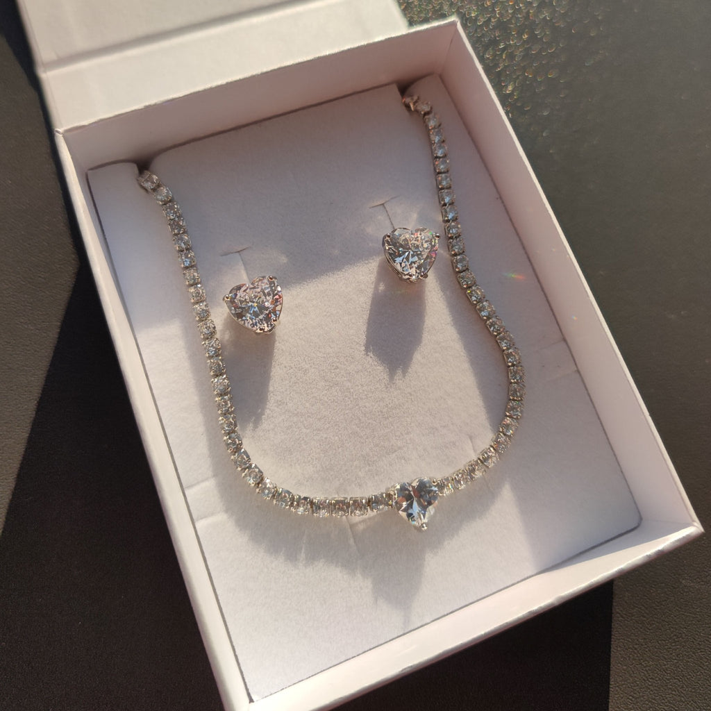 Set Crystals Heart
