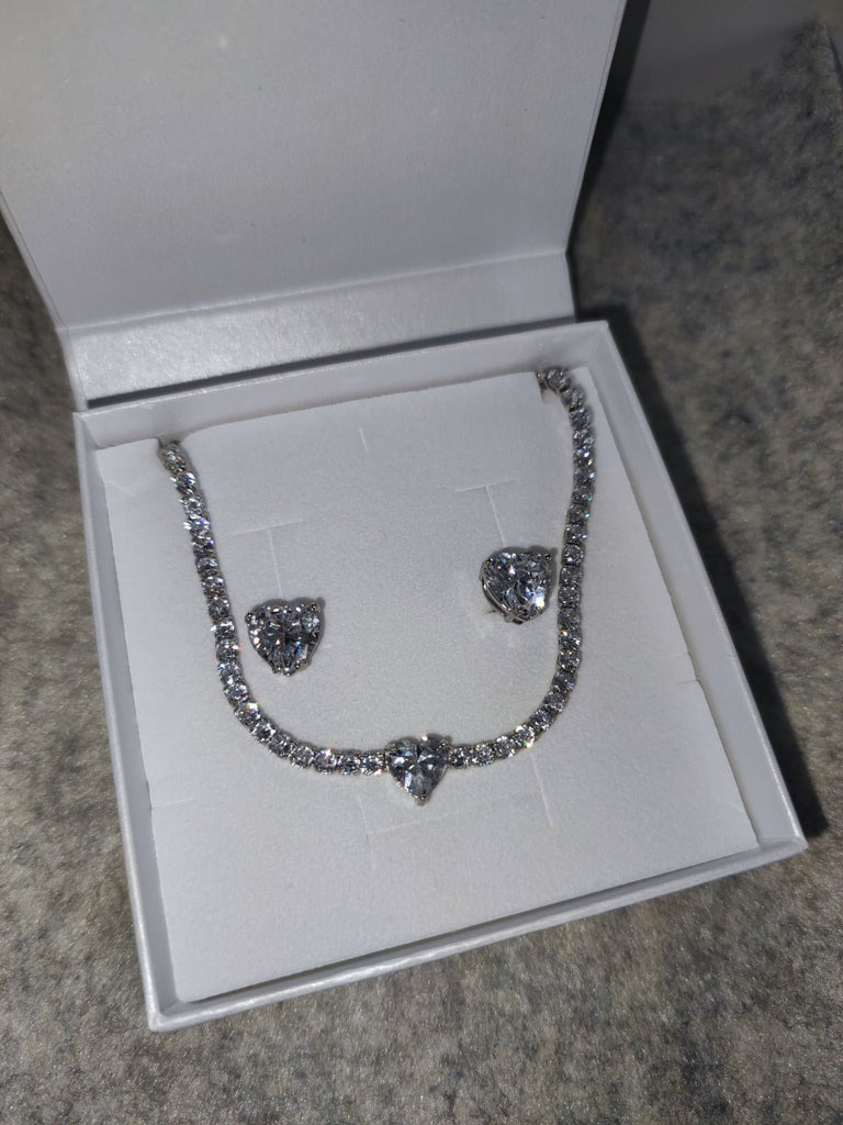Set Crystals Heart