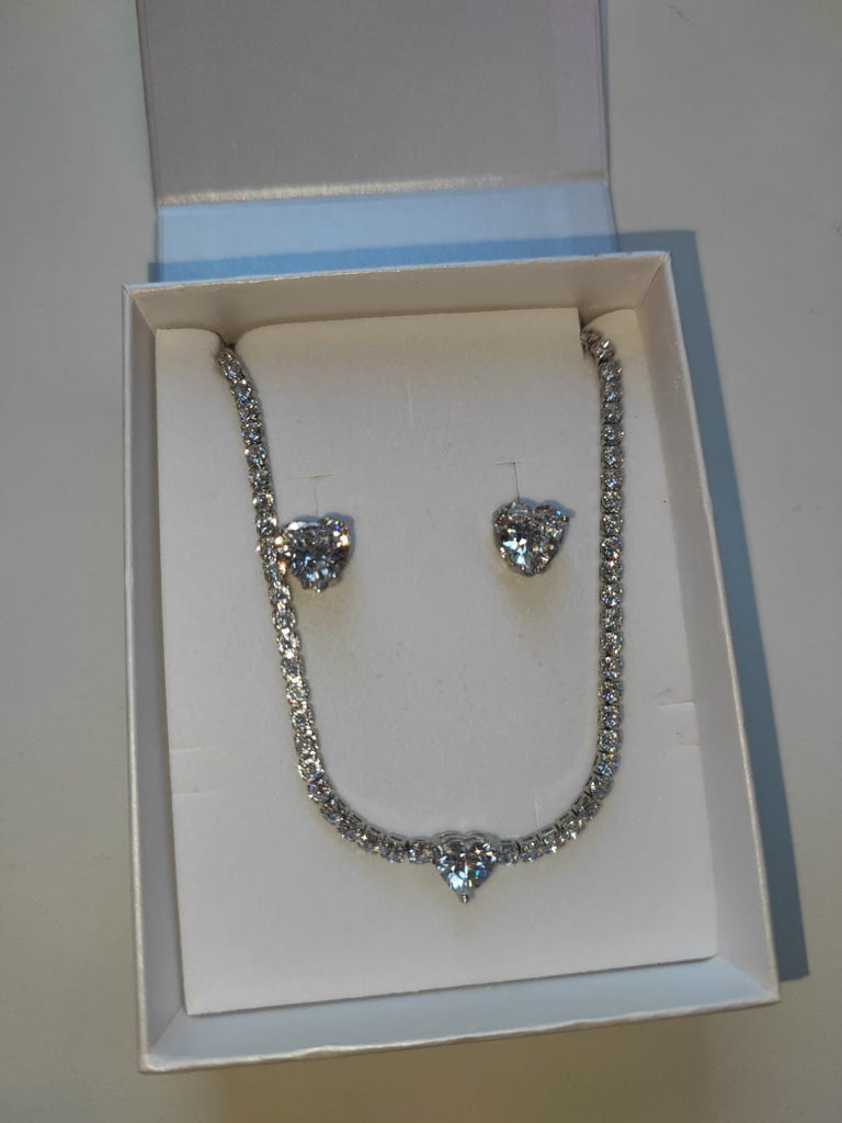 Set Crystals Heart